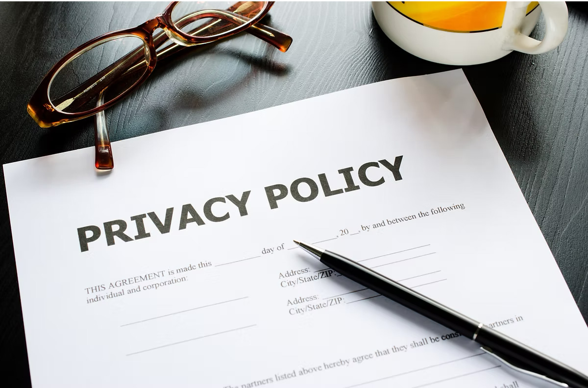 Privacy policy form