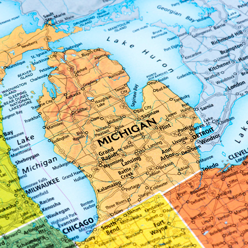 Michigan Map