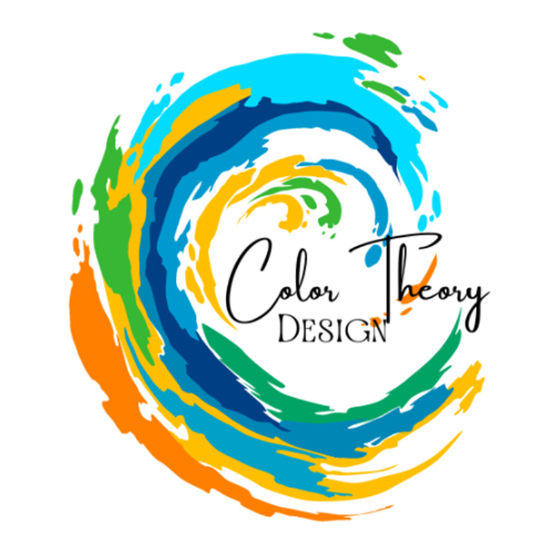Color theory design logo