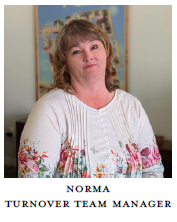 Norma Turnover Team Manager