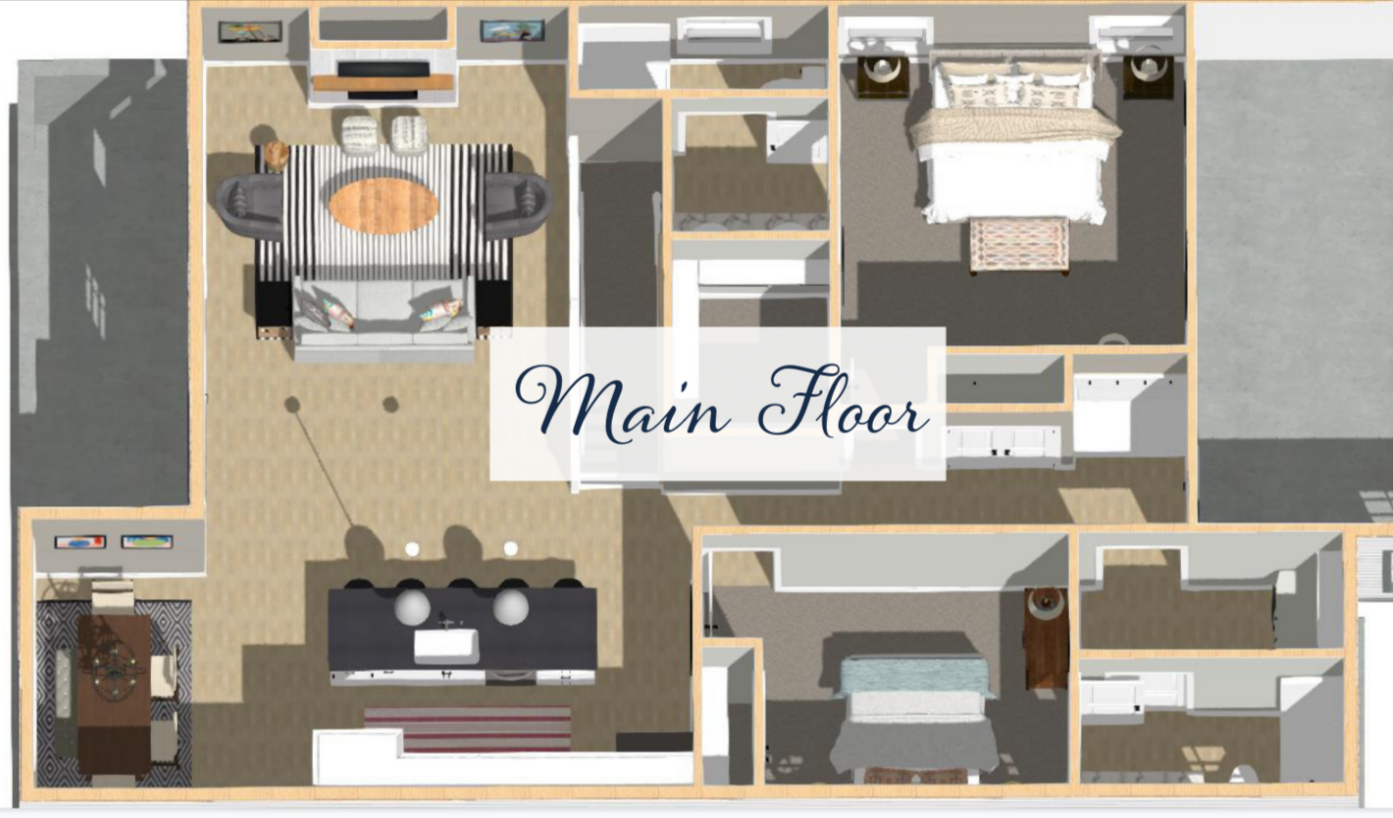 Floor Plan for Lottie's Lounge at Trailside